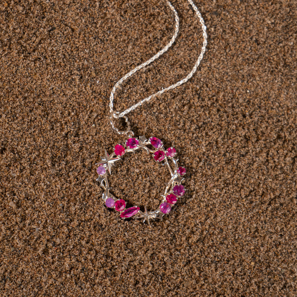 Midnight Rose Pendant