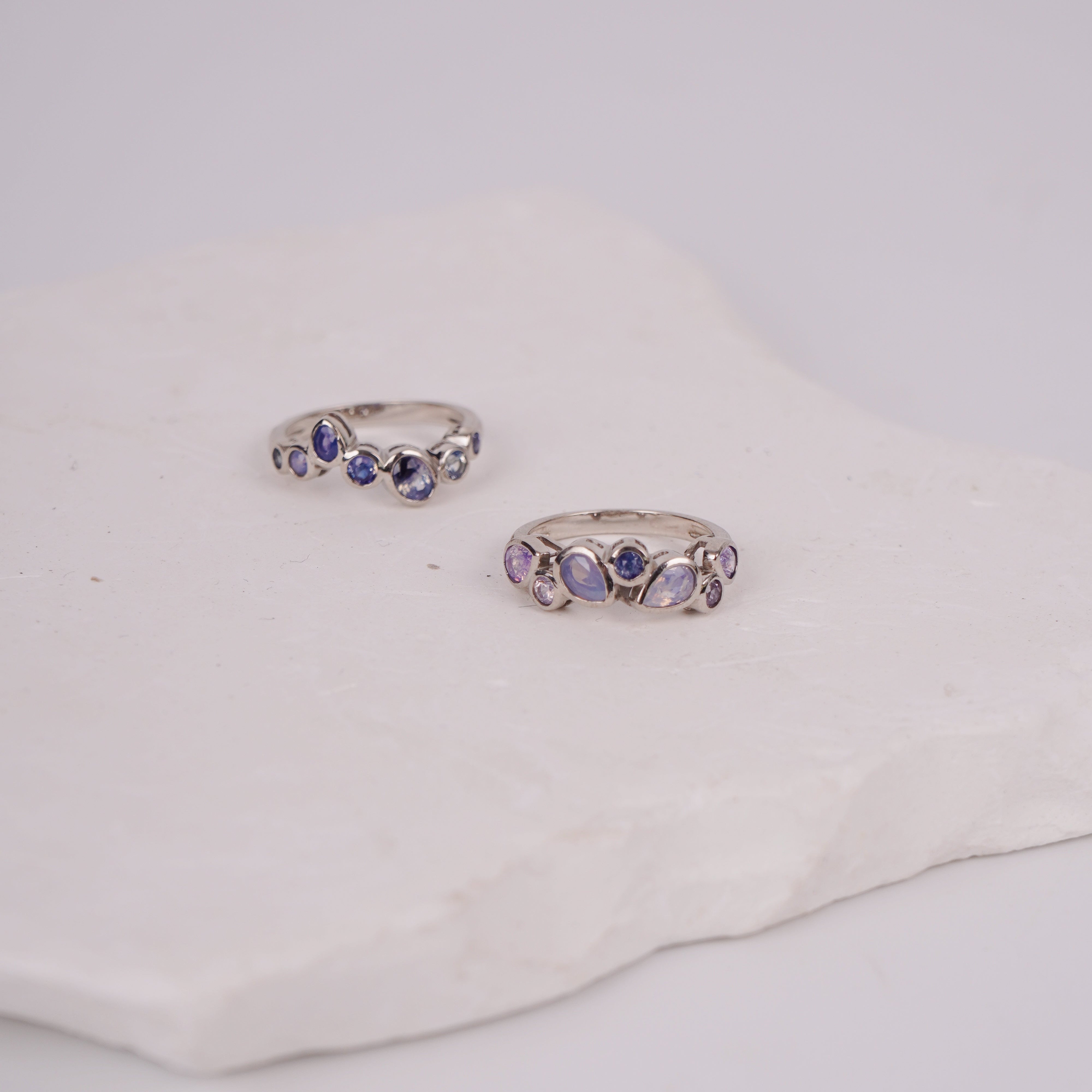 Shape of Water Ring - Purple Version