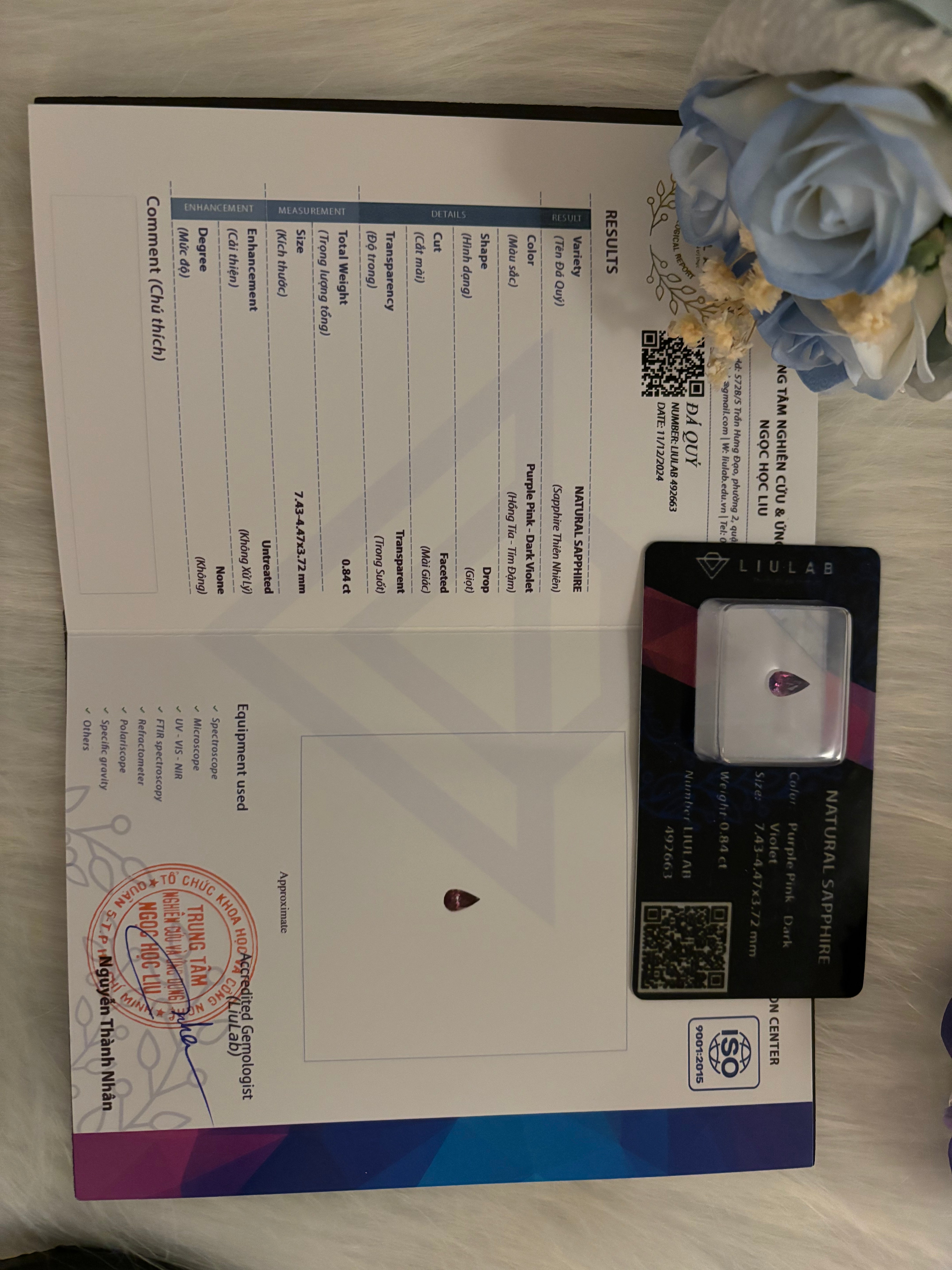 Certificate of Authenticity