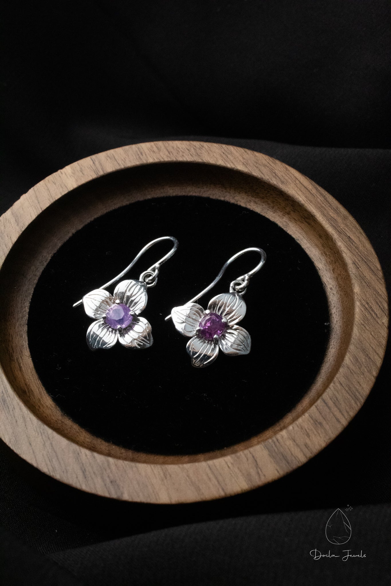 Vintage Flower Earrings