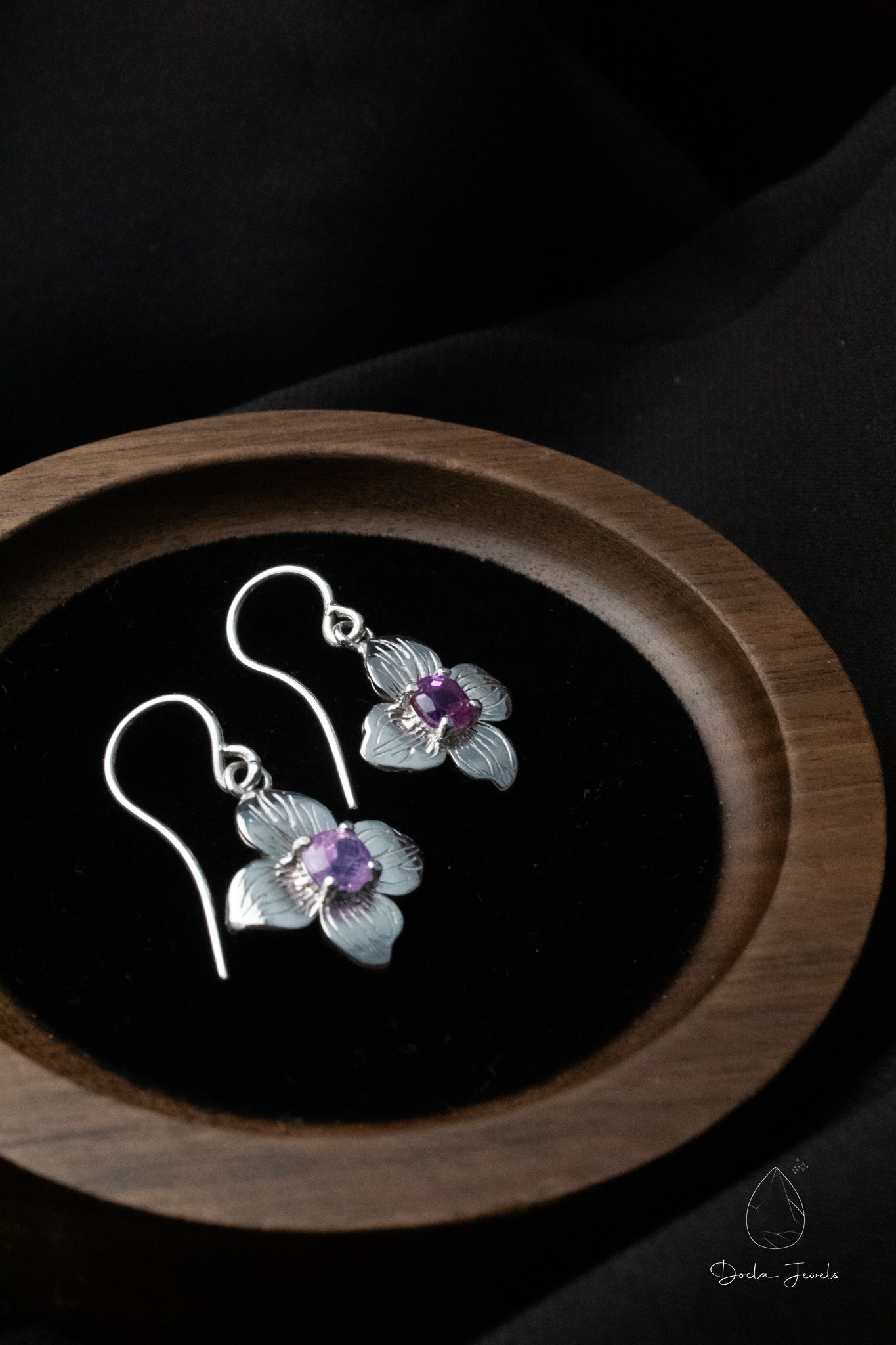 Vintage Flower Earrings