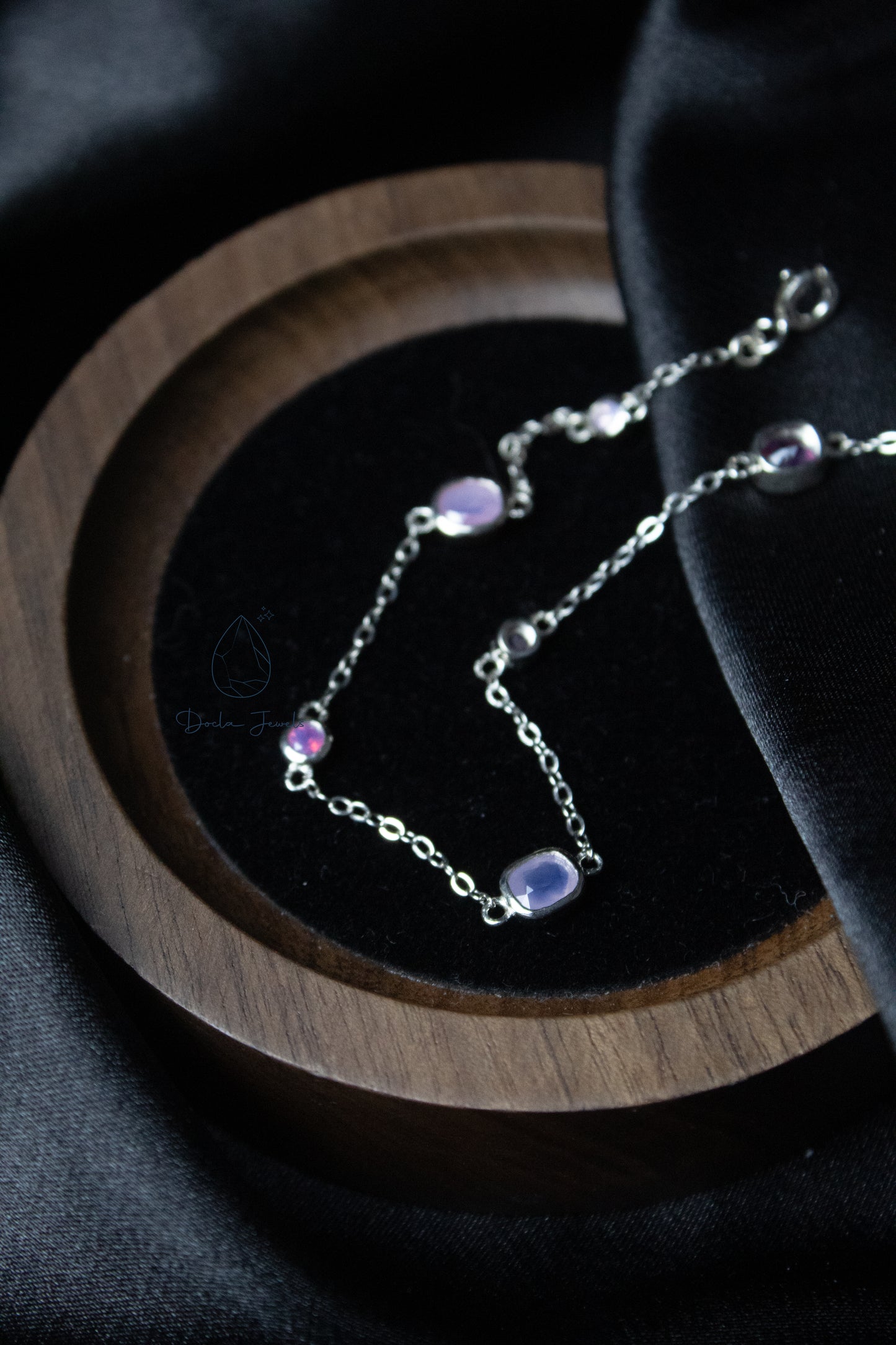 Summer Sapphire-cocktail Bracelet