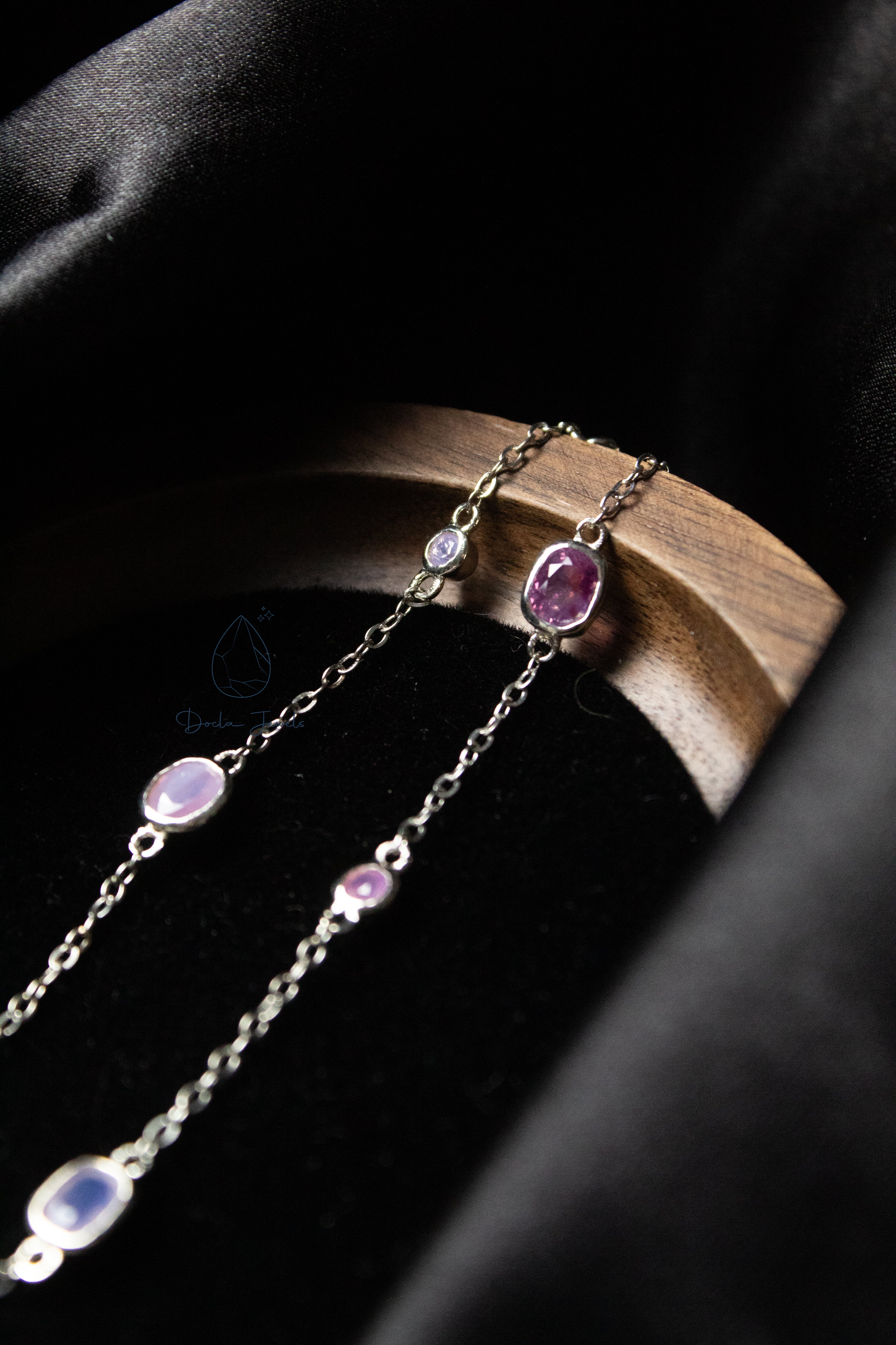 Summer Sapphire-cocktail Bracelet