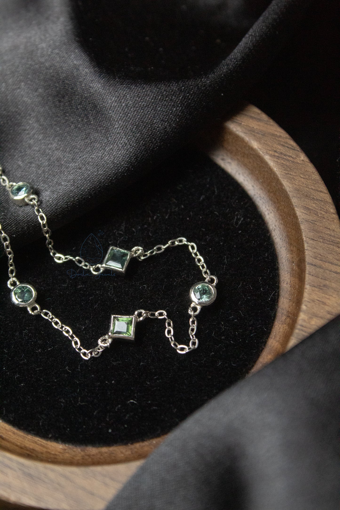 Summer Sapphire-cocktail Bracelet