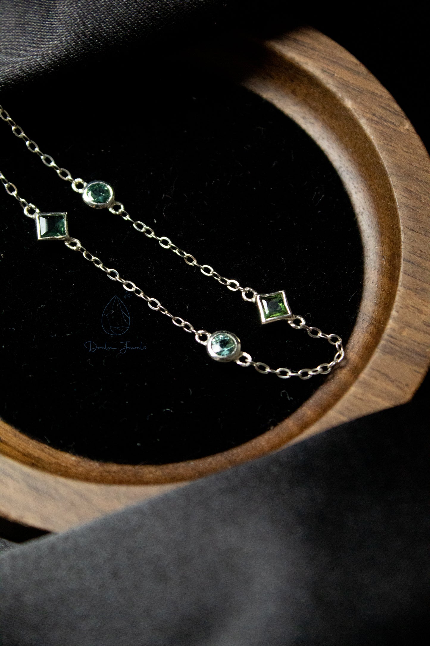 Summer Sapphire-cocktail Bracelet