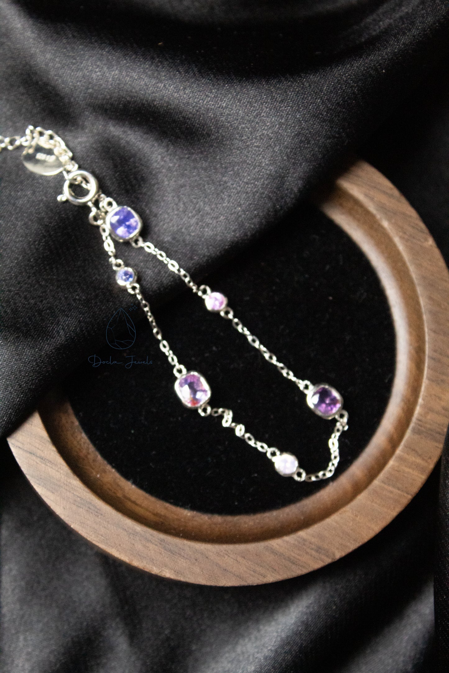 Summer Sapphire-cocktail Bracelet