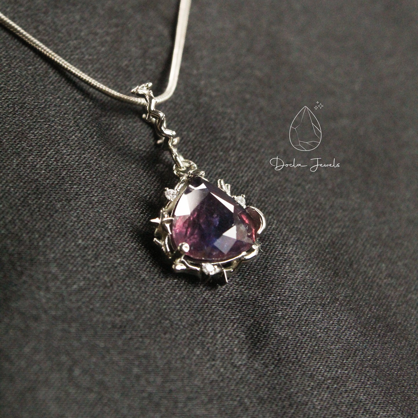 Purple Chaos Cosmo Pendant