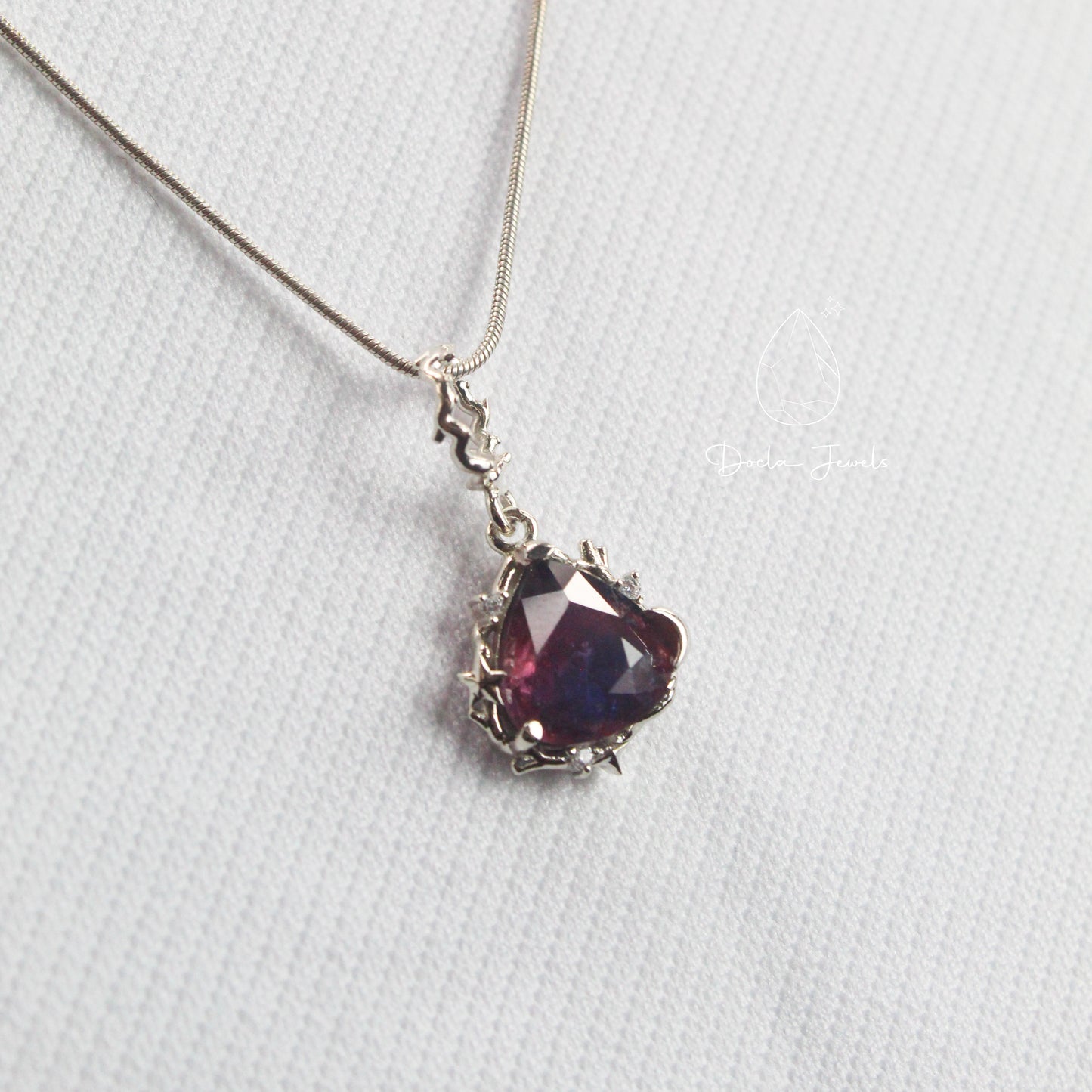 Purple Chaos Cosmo Pendant