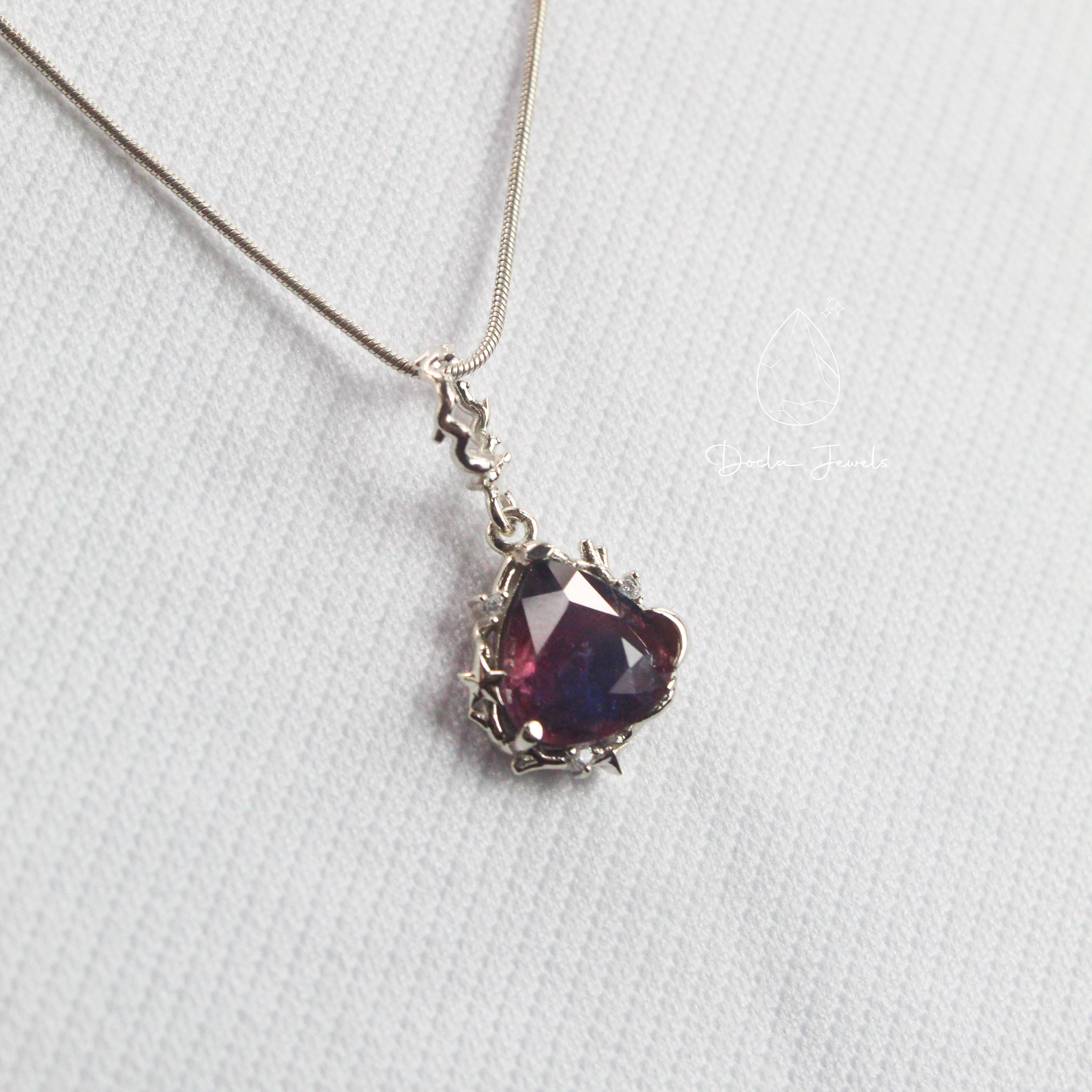 Purple Chaos Cosmo Pendant