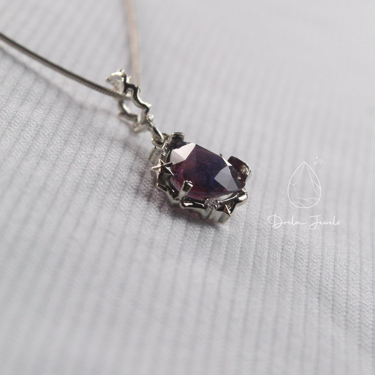 Purple Chaos Cosmo Pendant
