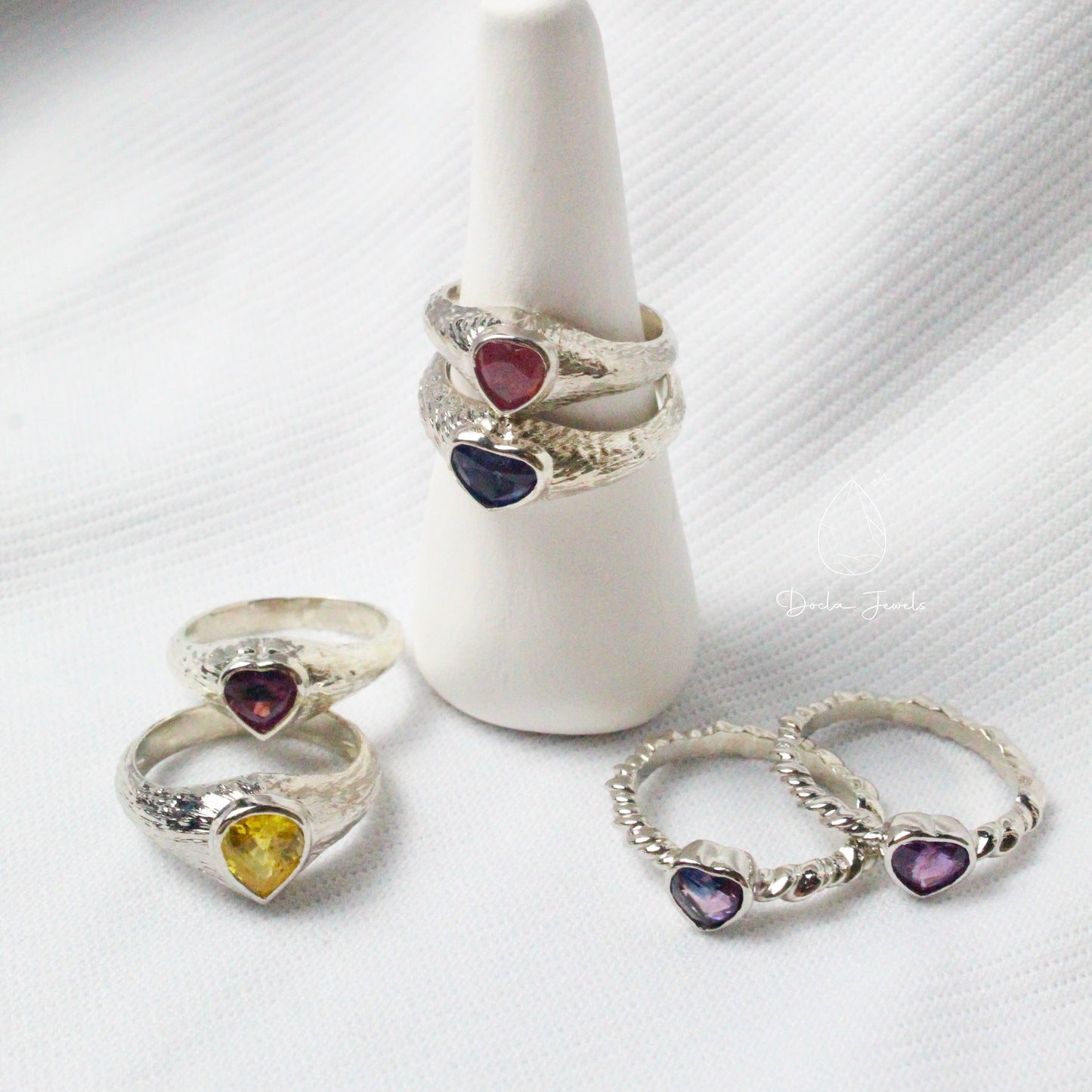 Twisted Heart Ring