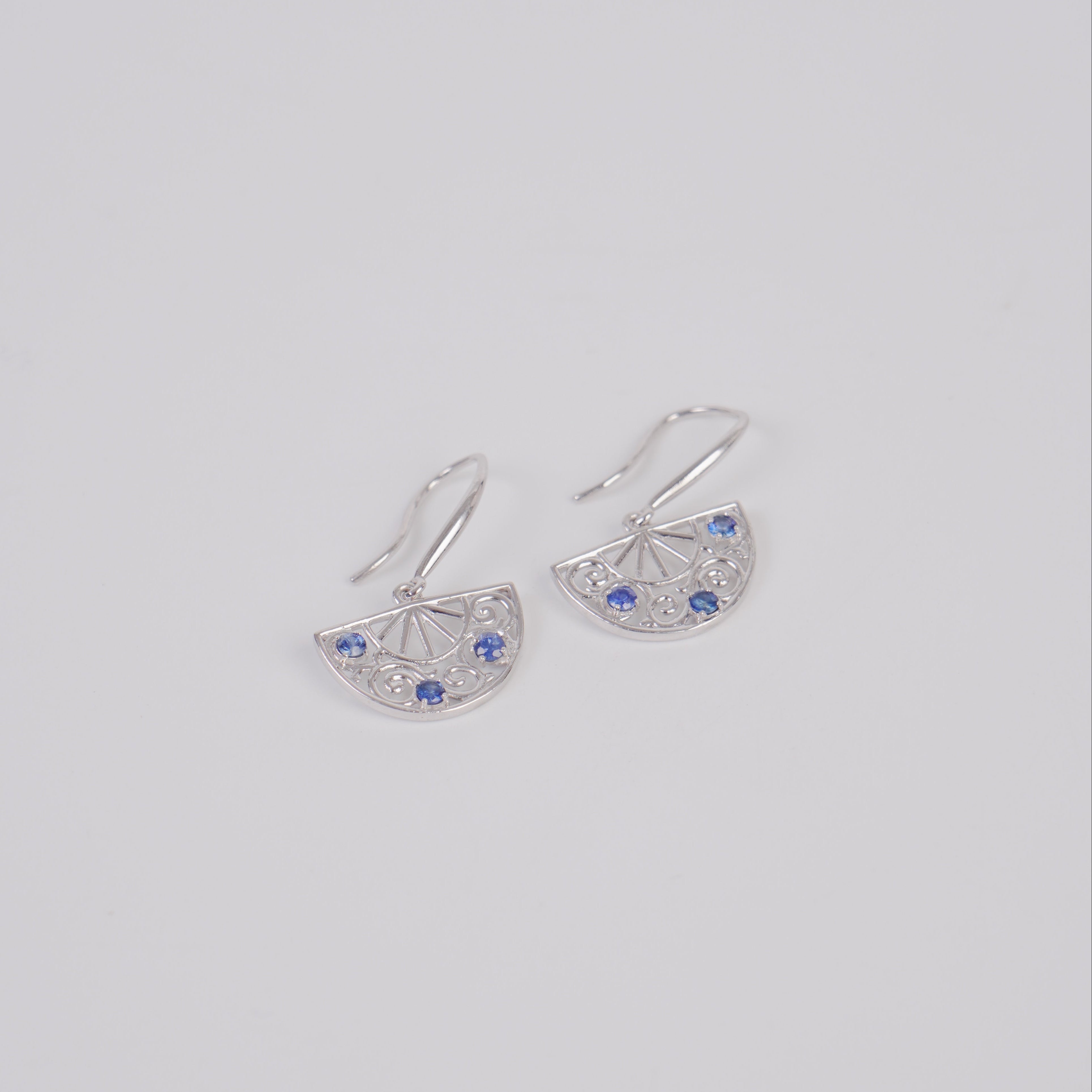 MIST - Handfan Earrings