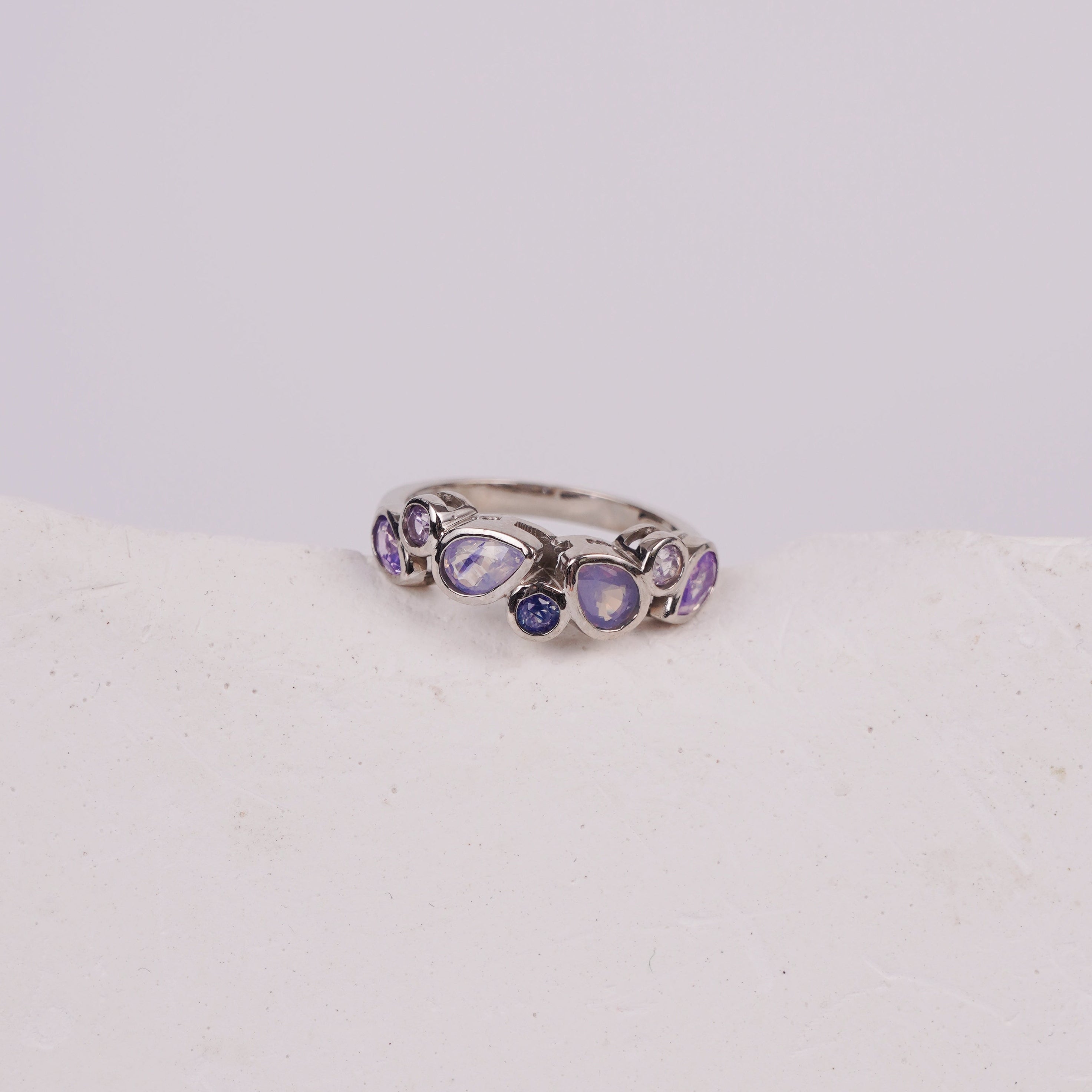 Shape of Water Ring - Purple Version