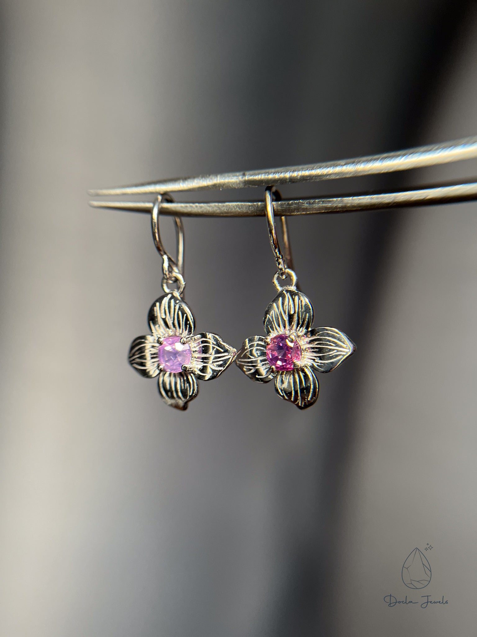 Vintage Flower Earrings