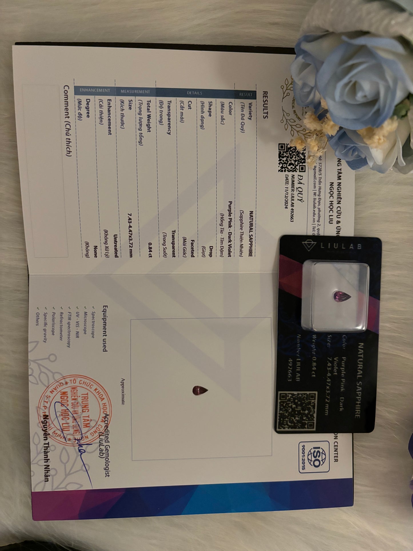 Certificate of Authenticity